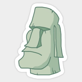 Easter Island Head Sticker